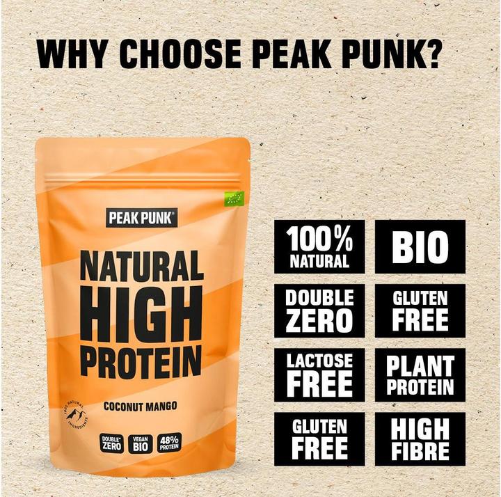 Produktbild Peak Punk Bio High Protein Shake (Andere, 1 Stk., 250 g)