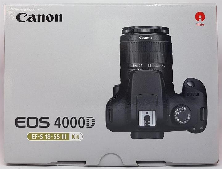 Actual product image Canon Eos 4000d Dc - (Eu) (18 - 55 mm, 18.70 Mpx, APS-C / DX)