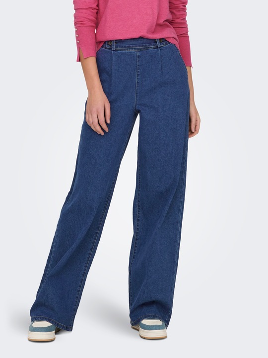 Produktbild JdY Jdygeggo Hw Wide Jeans Dnm Noos (32)