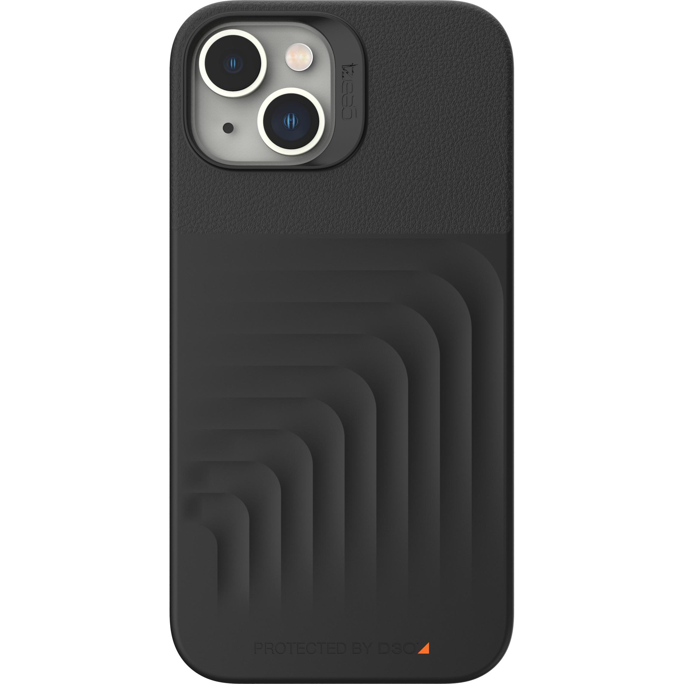 Zagg Gear4 Cases Brooklyn Snap Apple (Apple iPhone 14), Smartphone Hülle, Schwarz