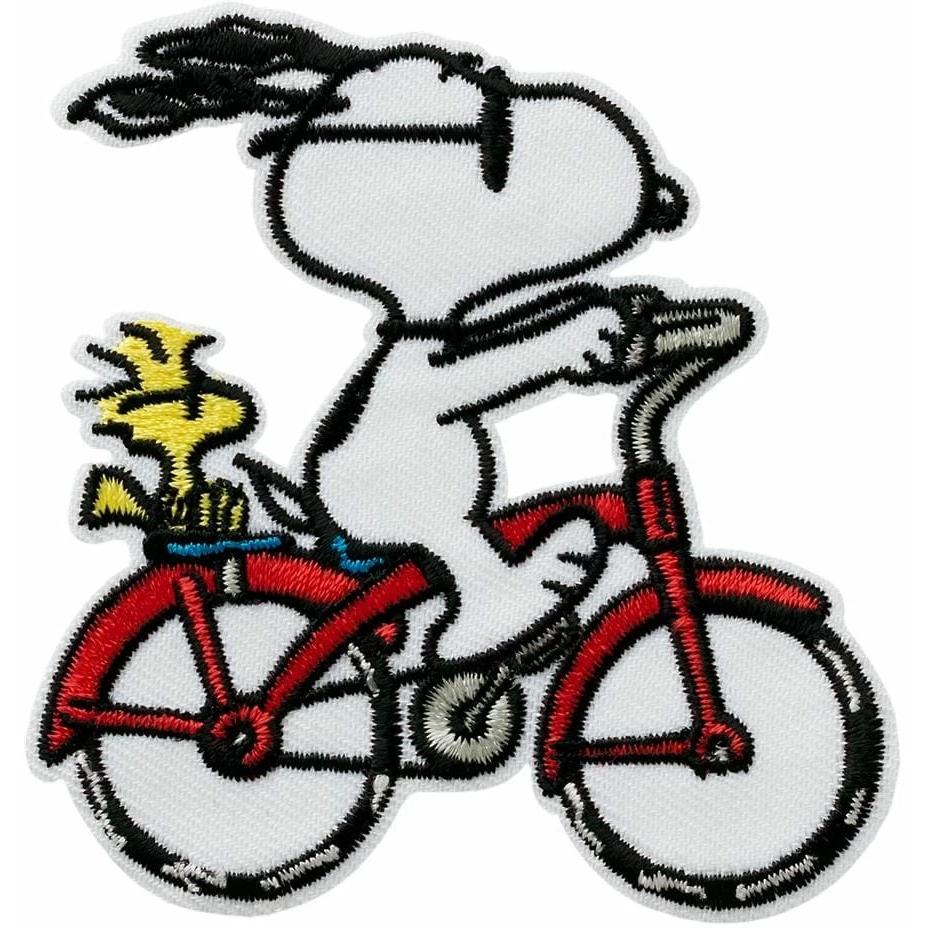 Mono Quick Peanuts Snoopy Fahrrad, Applikationen, Mehrfarbig