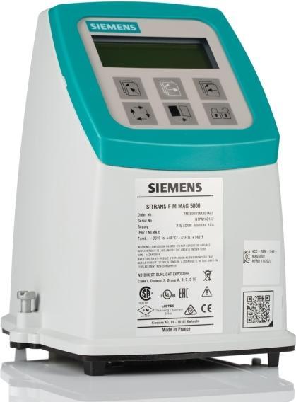 Produktbild Siemens MAG 5000 Flowmeter transmitter, 11-30VDC