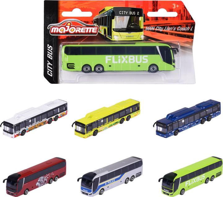 Actual product image Majorette Mann City Bus