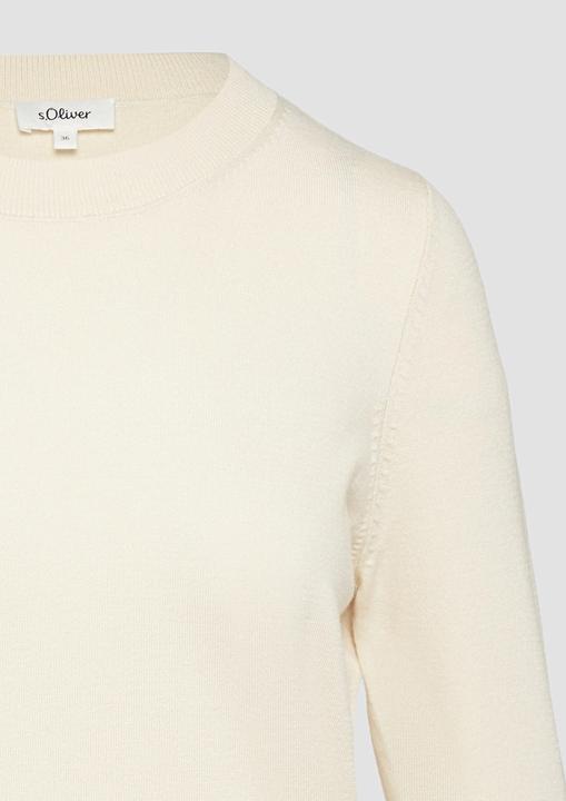 Produktbild S.Oliver Strickpullover Strickpullover aus Viskosemix (48)