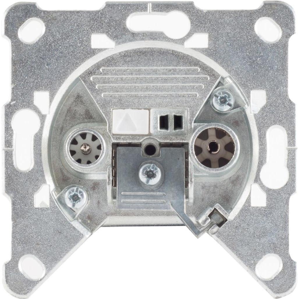 Shiverpeaks -BASIC-S--Antennensteckdose, BK mit Klemmtechnik, 1 dB (Antennendose), Antennenkabel