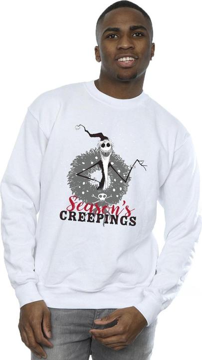 Immagine prodotto Disney The Nightmare Before Christmas Seasons Creepings Wreath Felpa Uomo (5XL)