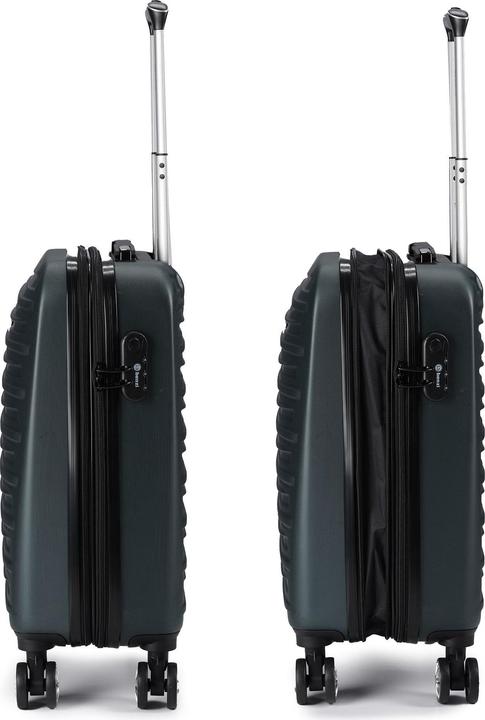 Actual product image Benzi 5493 4 Rollen Kabinentrolley S 53 cm mit Dehnfalte (38 l)