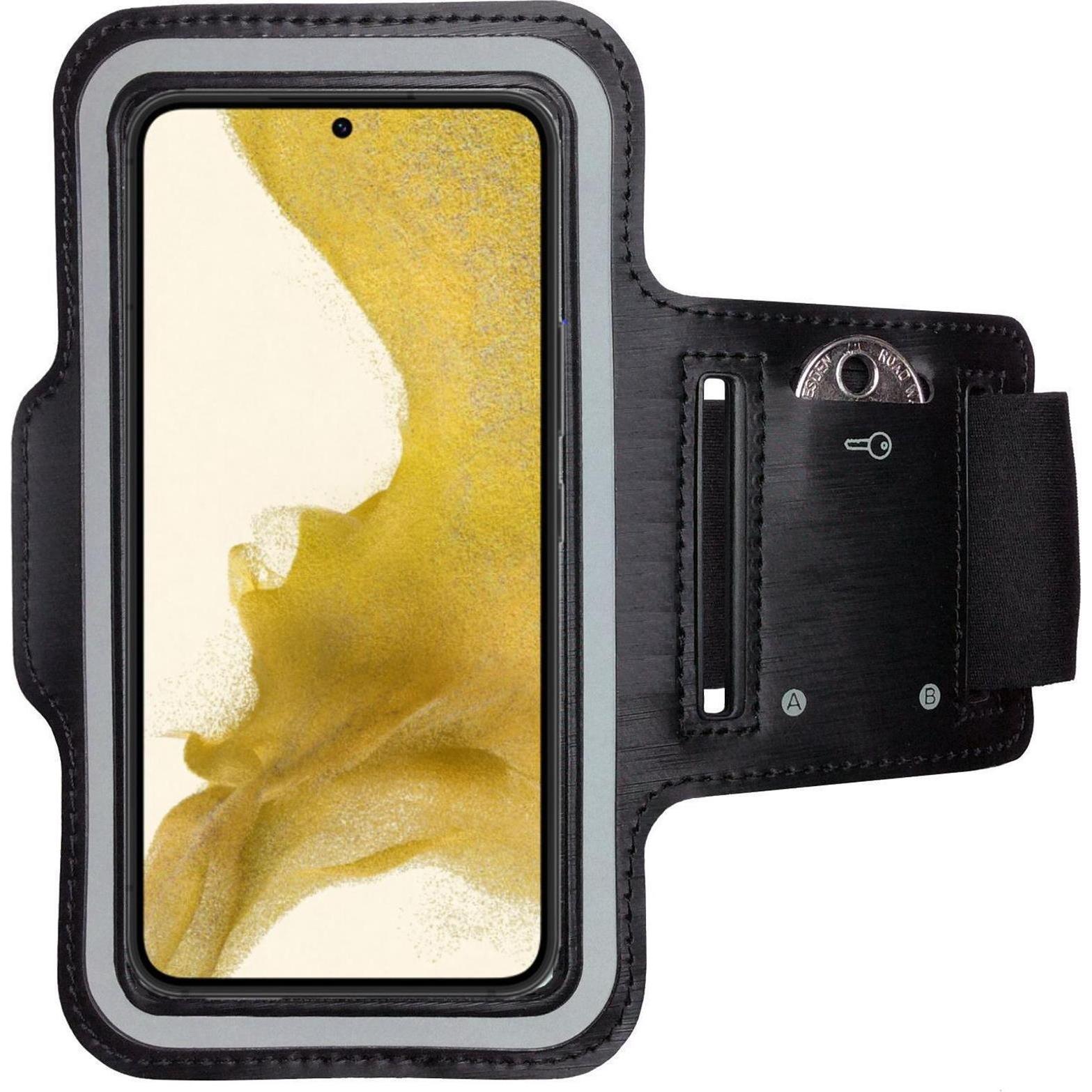 CoverKingz Sportarmband für Samsung Galaxy S22, Smartphone Sportarmband, Schwarz