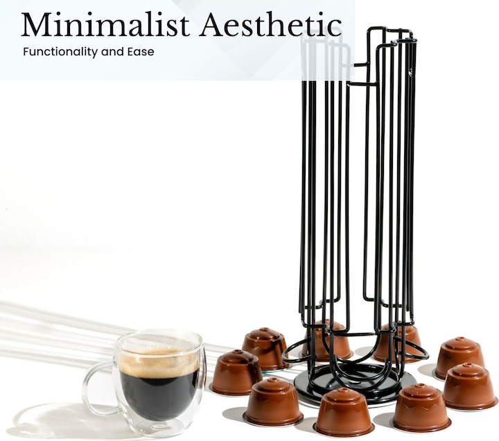 Produktbild Intirilife Kaffee Kapselhalter kompatibel mit Dolce Gusto Kapseln (24 Stück)