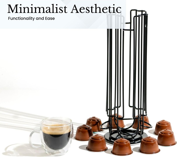 Produktbild Intirilife Kaffee Kapselhalter kompatibel mit Dolce Gusto Kapseln (24 Stück)