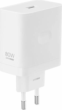 realme 80W USB-A SuperVooc Adapter - White (80 W)