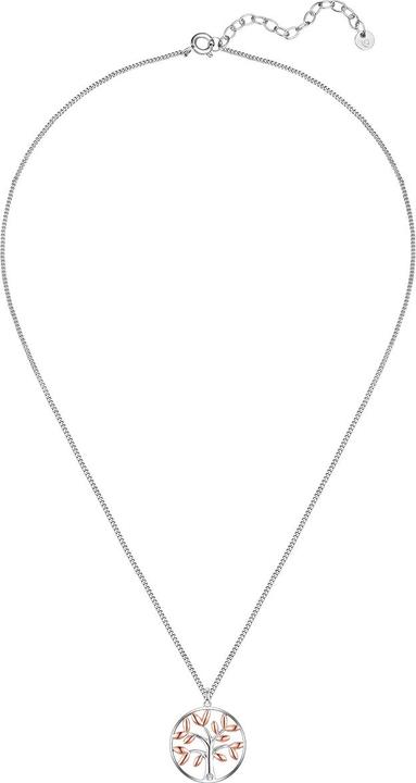 Produktbild Glanzstücke München Glanzstuecke Silberhalskette - 33936 (Sterling Silber rhodiniert, rosévergoldet 18 Karat, 40 - 45 cm)