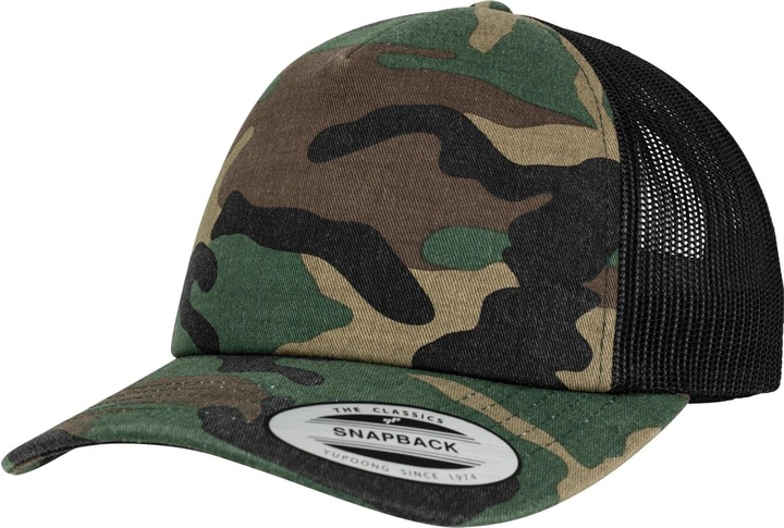 Actual product image Flexfit Camo Trucker Cap (One size)