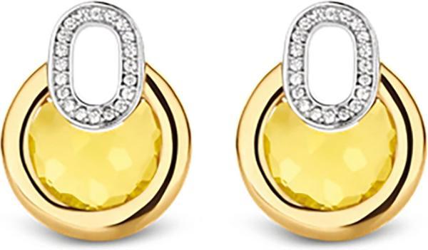 Image du produit Ti Sento Milano Pendentif pour créoles avec zirconium doré 9206TY (Argent sterling 925)