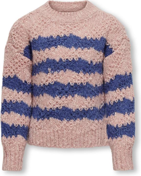 Produktbild Only Normal geschnitten Hoch geschlossen Gerippte Ärmelbündchen Tief angesetzte Schulter Pullover (122)