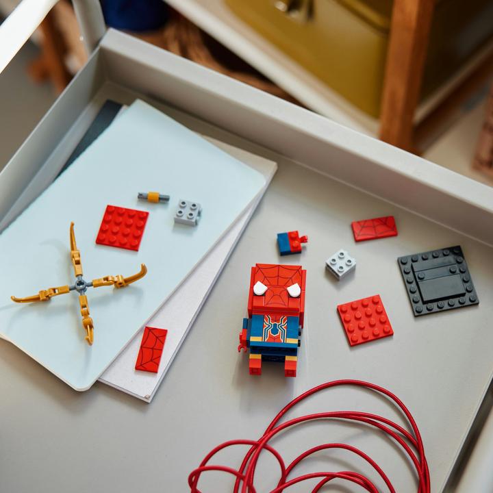 Produktbild LEGO Iron Spider-Man (40670, LEGO Brickheadz)