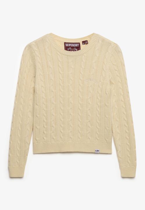 Actual product image Superdry Essentials Slender Cable Sweater (M)