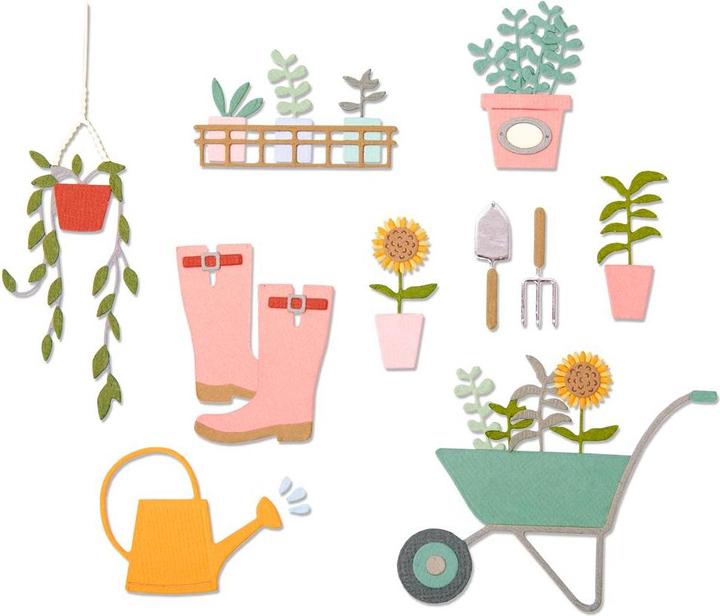 Produktbild Sizzix Thinlits Die Set 23PK Garden Shed von Sophie Guilar (23 Stk.)