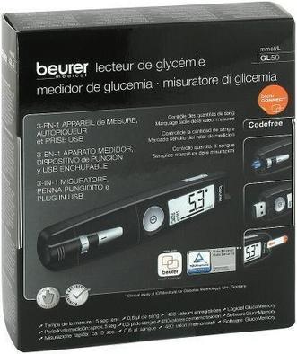 Produktbild Beurer Gl 50 (Blutzuckermessgerät)
