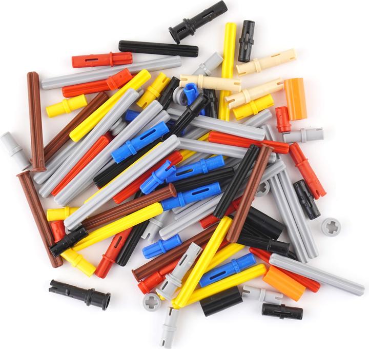 Productafbeelding LEGO Technic - Pins Connectors Axles Mix - 500 Onderdelen - NIEUW (LEGO Accessoires)