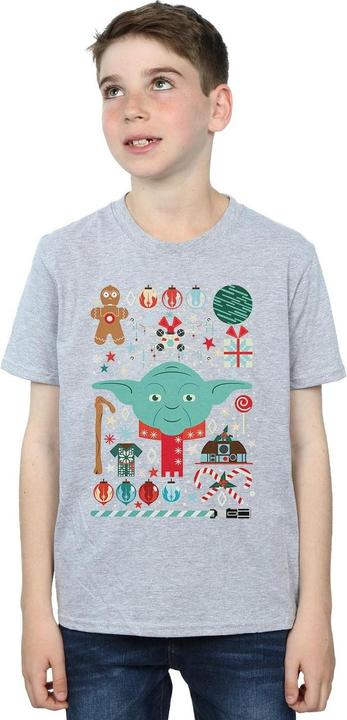Produktbild Star Wars Yoda Christmas TShirt Jungen (128)