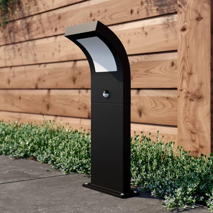Produktbild Arcchio Advik Aussen Garten Leuchte w/Sensor H60 Graphite (760 lm, IP54)