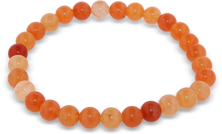 Immagine prodotto Leyda Bracciale in corniola (18 cm, Pietra)