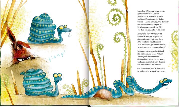 Actual product image Jessi, the predatory she-goat (Small but mighty!) (German, Kai Lüftner, Wiebke Rauers, 2023)