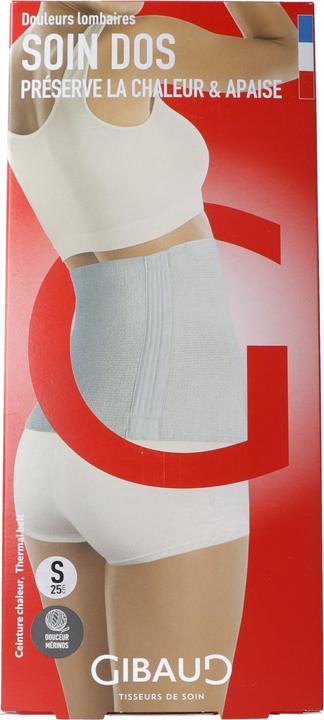 Produktbild Gibaud CHALEUR Nierenwärmer S 25cm ecru (S)