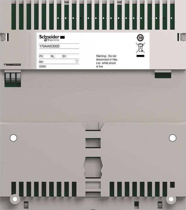 Produktbild Schneider Electric Analoges I/O-Modul DC 24V Eing.Strom 170AAI03000