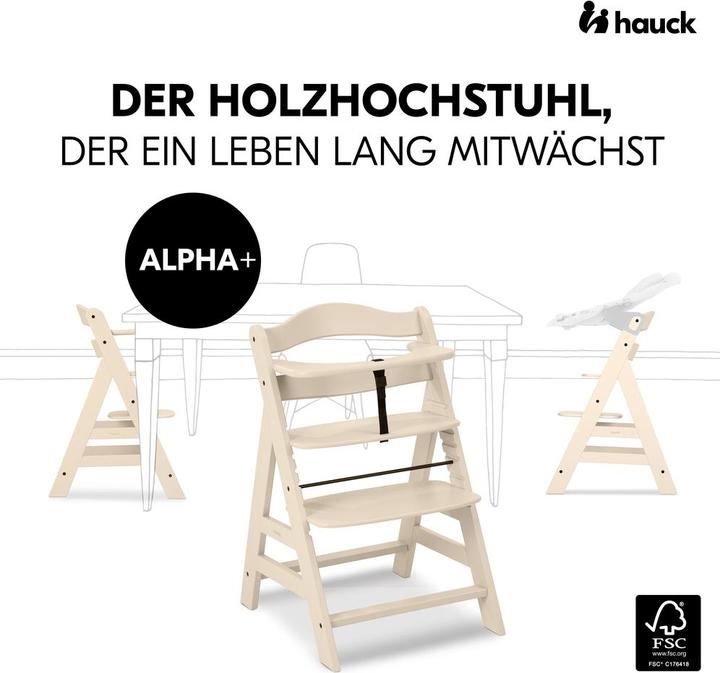Image du produit Hauck Alpha+ (Chaise haute)