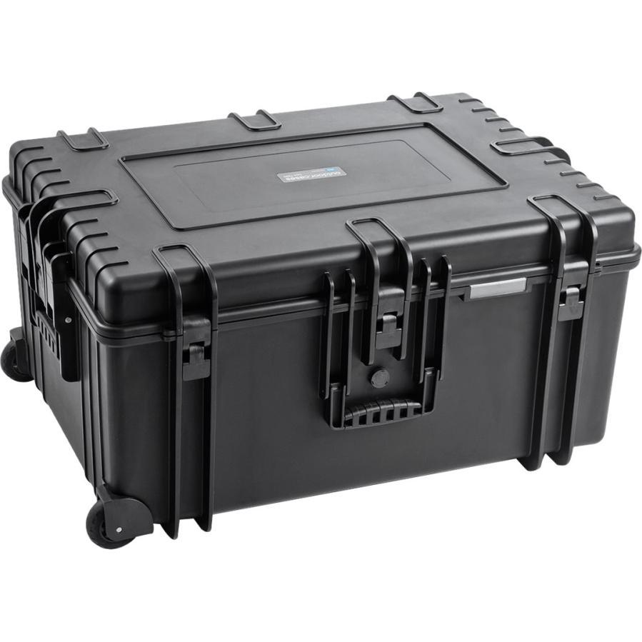 B&W International outdoor.cases 7800, empty (Fotokoffer, 157 l), Kameratasche, Schwarz