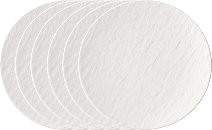 Produktbild Villeroy & Boch Brotteller 6 Stk Manufacture Rock blanc (6 x, 15.50 cm)