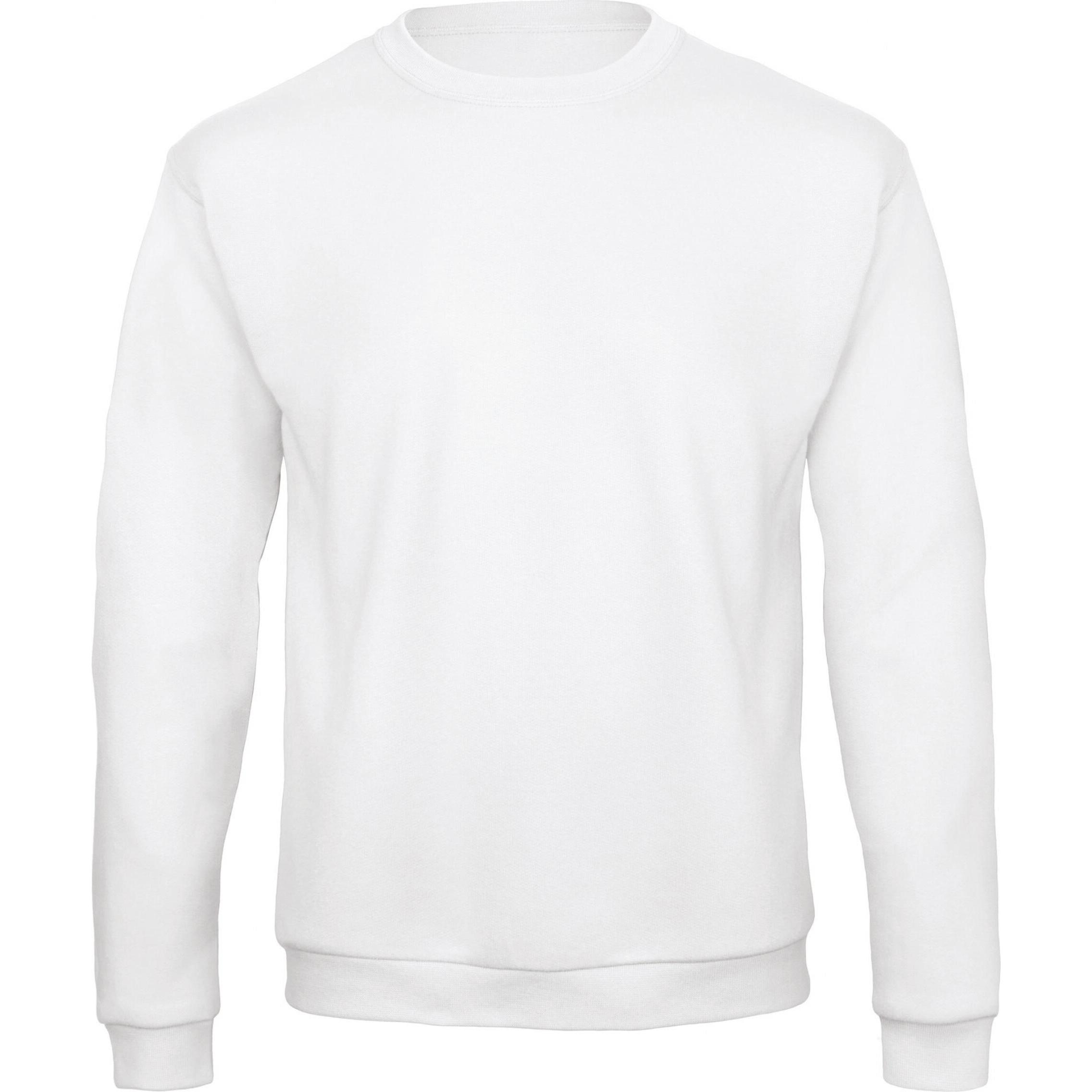 B&C, Pullover, ID.202, Weiss, (L)