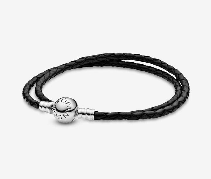 Immagine prodotto Pandora Doppio (38 cm, Argento, Cuoio)