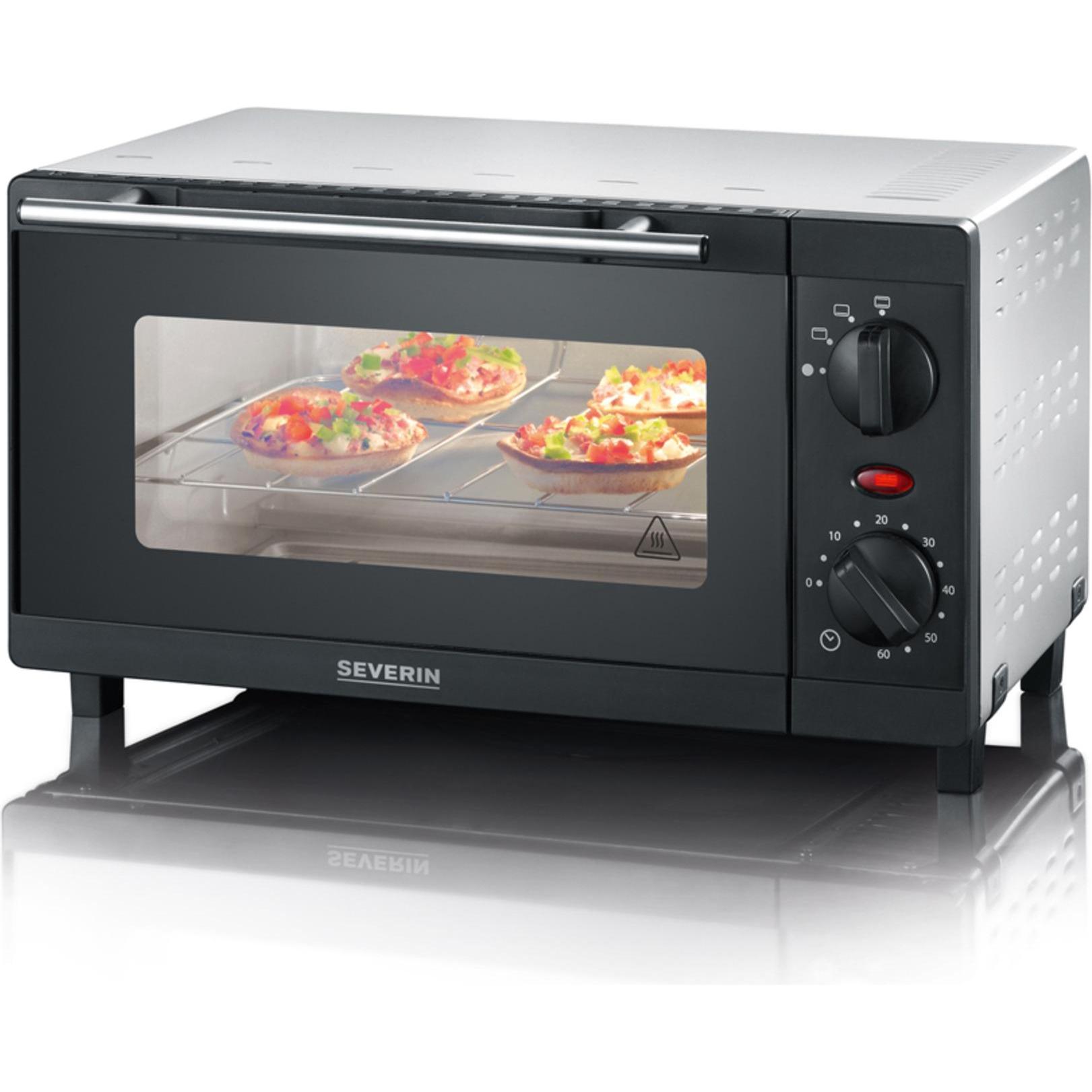 Severin A 2052, Miniforno, Argento, Nero