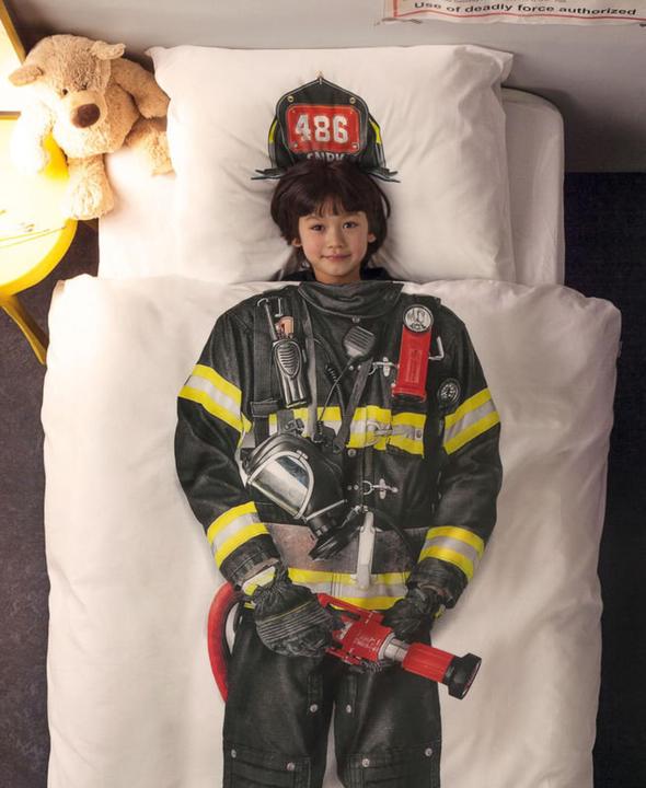 Produktbild Snurk Feuerwehrmann (160 x 210 cm, 65 x 100 cm)
