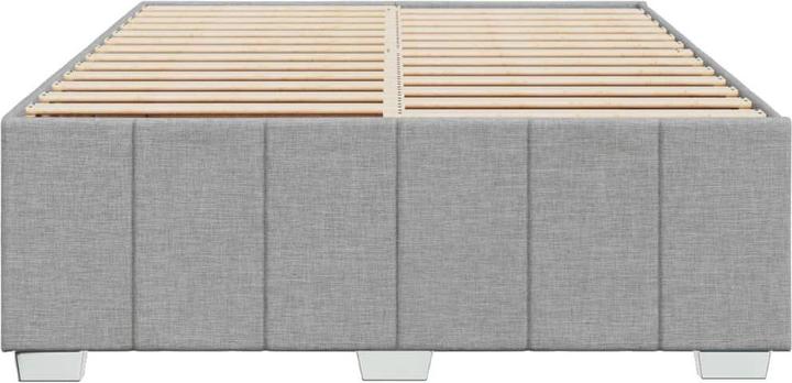 Produktbild vidaXL Bettgestell ohne Matratze Stoff (140 x 190 cm)
