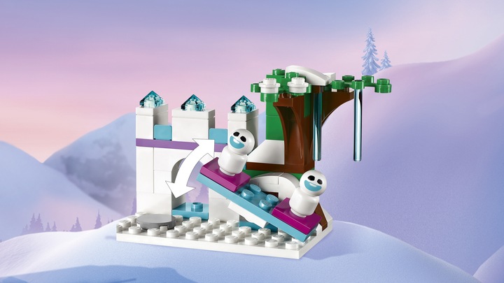 Actual product image LEGO Elsa's magical ice palace (41148, LEGO Disney)