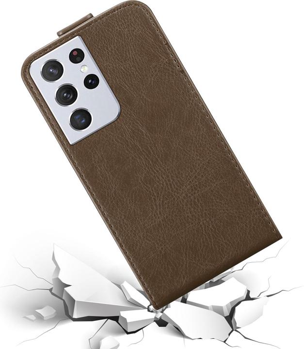 Actual product image Cadorabo Flip like Invis cover (Samsung Galaxy S22 Ultra)