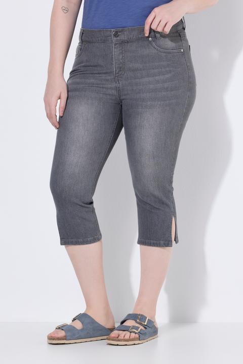 Actual product image Ulla Popken Stretch Fit Denim Capris (46)
