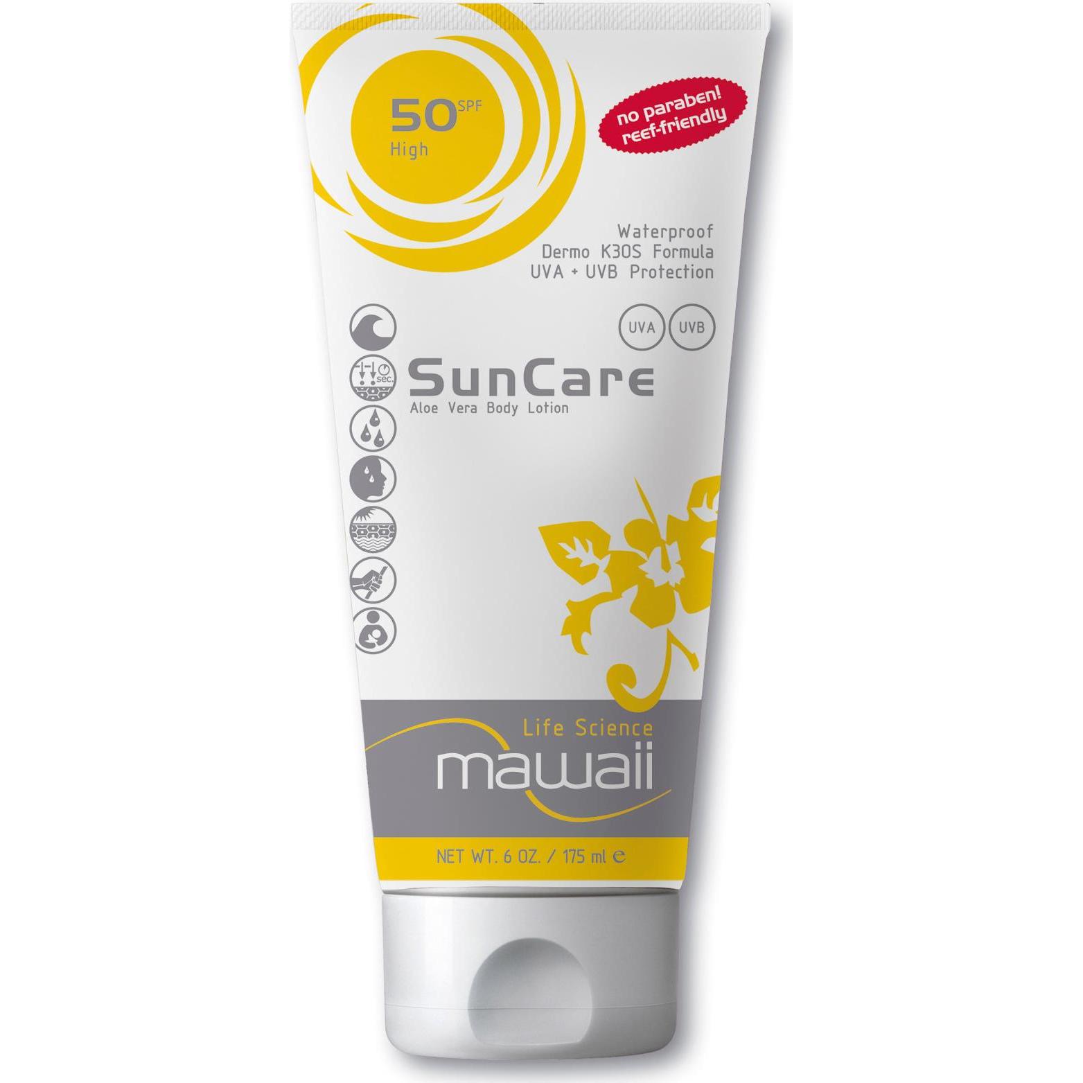 mawaii, Sonnencreme, SunCare SPF 50 175ml (Sonnenlotion, SPF 50, 175 ml, 210 g)