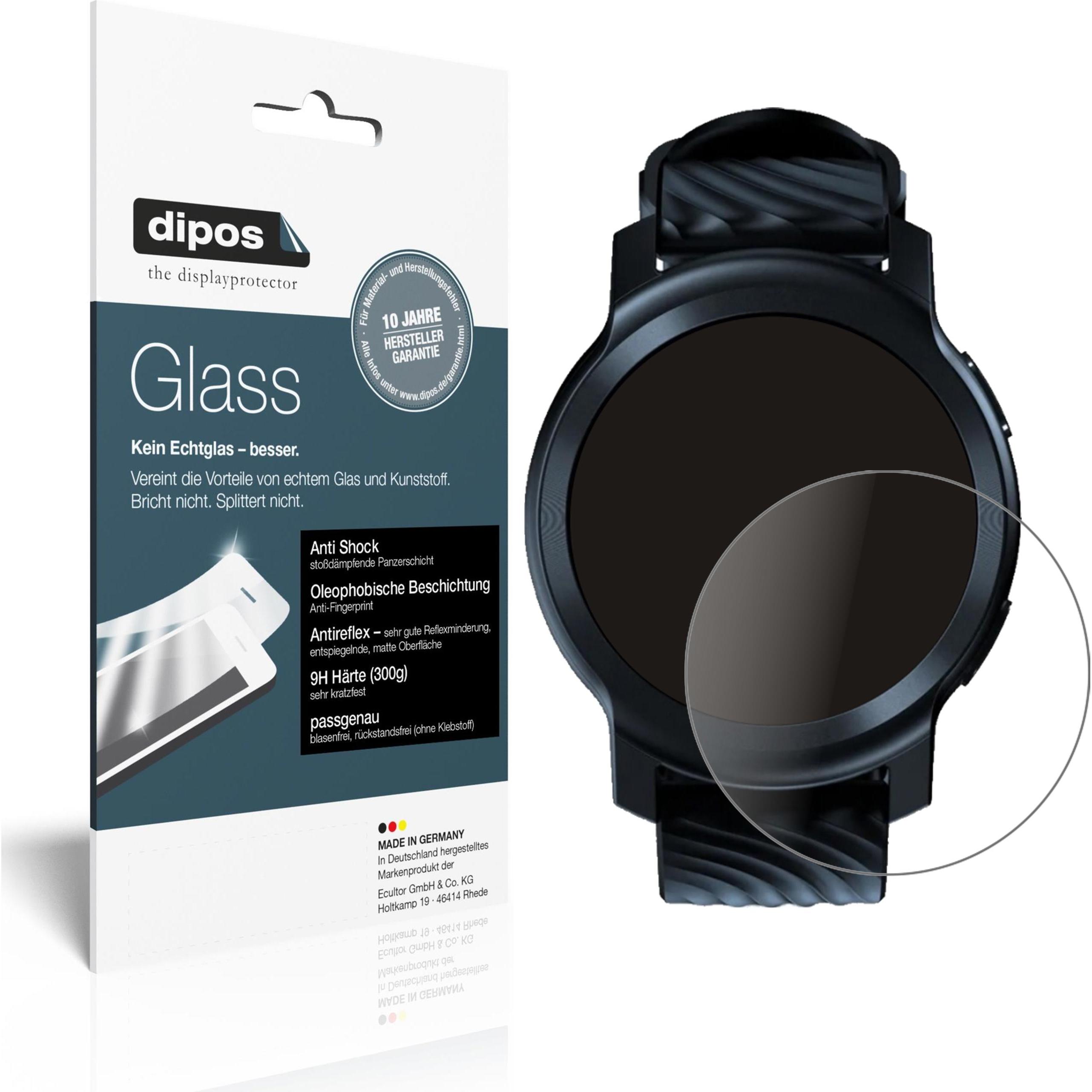 Dipos Displayschutz Anti-Shock, Smartwatch Schutzfolie, Transparent