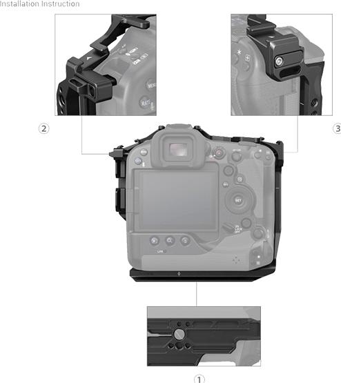 Image du produit SmallRig Cage Canon EOS R3 (Cage)