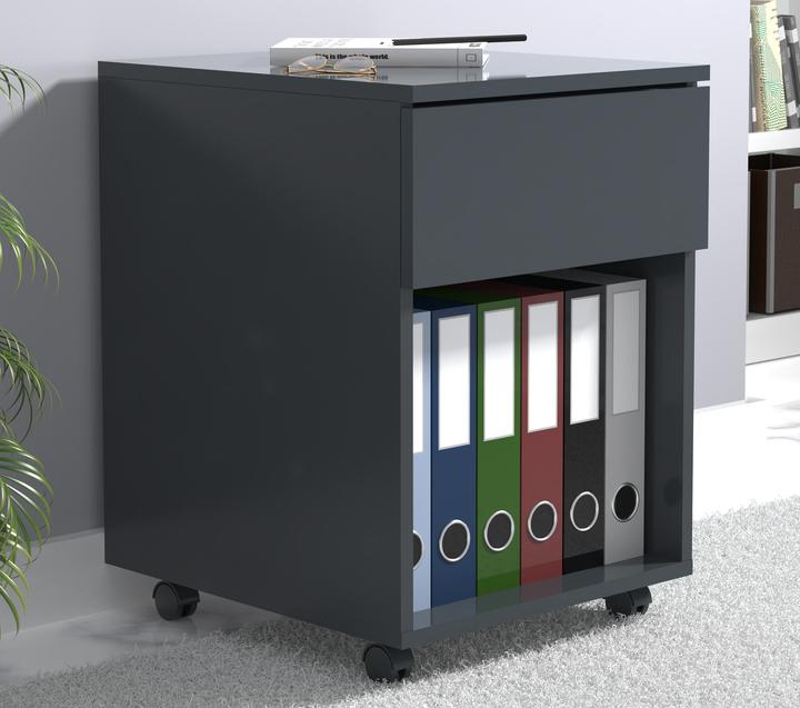 Actual product image VCM Mobile pedestal Office pedestal Castors rollable Dasola 1 drawer (39 x 45 x 55 cm)