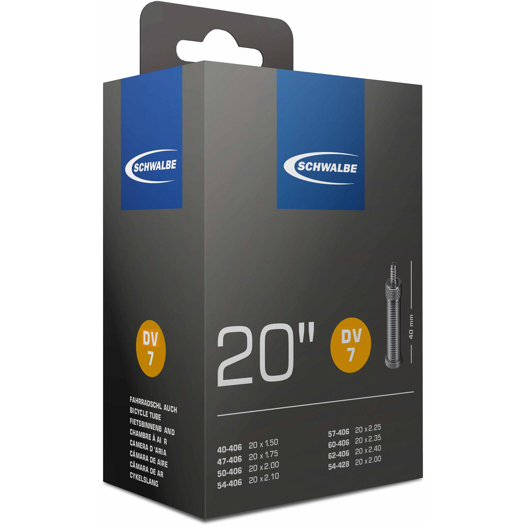 Schwalbe, Veloschlauch, (Dunlop (DV), 20", 40 mm)