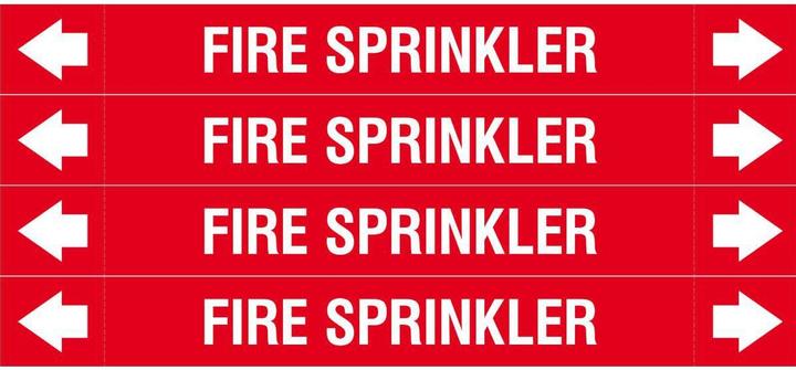 Produktbild Brady ASME - Rohrmarkierer - Fire Sprinkler