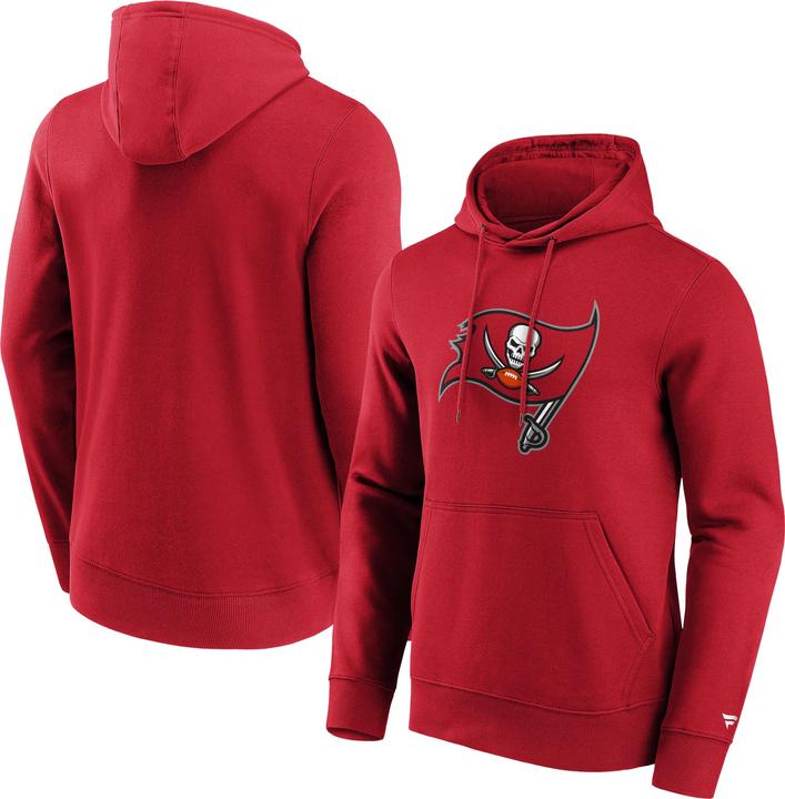 Immagine prodotto Fanatics Tampa Bay Buccaneers - Felpa con cappuccio Mid Essentials Crest Uomo (M)