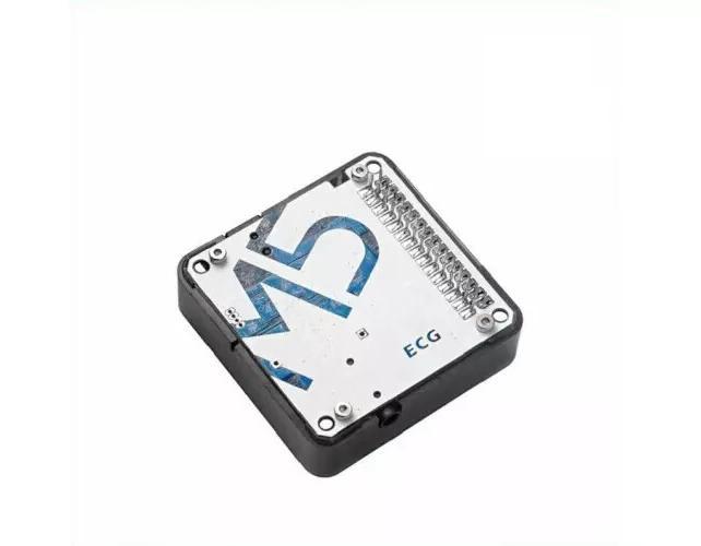 Actual product image M5Stack ECG module 13.2 (AD8232) with cables and pads