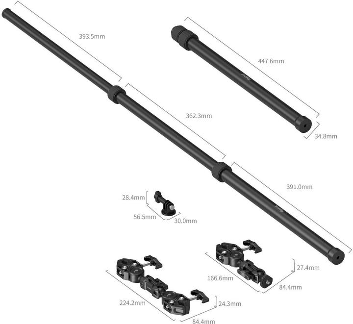 Produktbild SmallRig Fahrradkamerahalterung, Zubehörtyp: Halterung